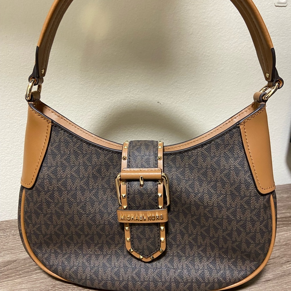 Michael Kors Brown and Tan Women's Bag